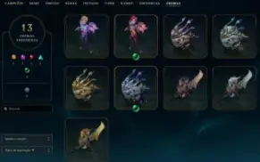 Conta Main League of Legends e Valorant Preço p/venda rapida