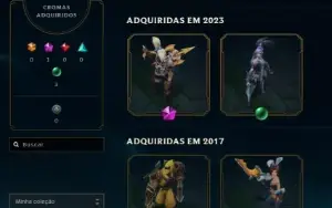 Conta Main League of Legends e Valorant Preço p/venda rapida