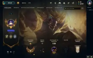 Conta lol mais afundada do que o TITANIC