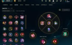 Conta lol mais afundada do que o TITANIC