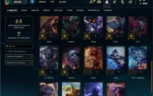 Conta Unranked com 30 Champs e 11 Skins + 2 Espolios