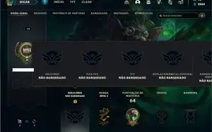 Conta Unranked com 30 Champs e 11 Skins + 2 Espolios