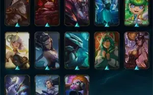 Conta LoL (6 anos) - LvL 223, Skins, Icones, etc.