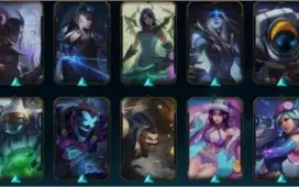 Conta Platina 3 com 261 skins e 30 cromas.