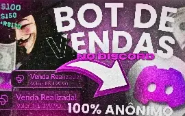Bot de Vendas Automáticas no DISCORD (Com PushinPay)