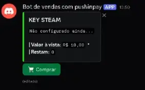 Bot de Vendas Automáticas no DISCORD (Com PushinPay)