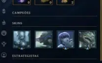 Conta de lol smurf MRR POSITIVO MD10 não acabada OURO IV