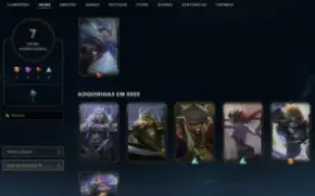 Conta de lol smurf MRR POSITIVO MD10 não acabada OURO IV
