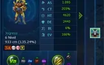 Conta ladmo server omegamon relativamente forte.