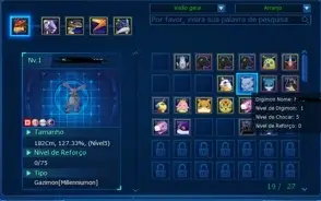 Conta ladmo server omegamon relativamente forte.