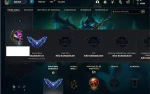 Conta Diamante 2 com 32 Champs e 2 Skins