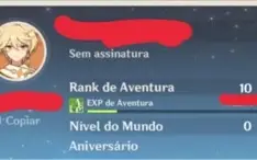 CONTA AR10 - Andarilho(Scaramouche), Mona e Qiqi