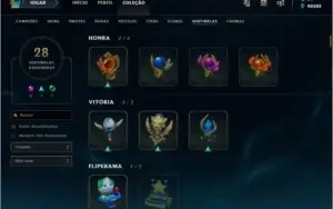 Vendo conta LOL - Platina 4 - TODOS os Campeões
