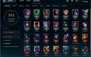 Vendo conta LOL - Platina 4 - TODOS os Campeões