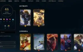 Conta League of Legends Full Acesso - 113 Champs e 46 Skins