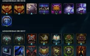Conta League of Legends Full Acesso - 113 Champs e 46 Skins