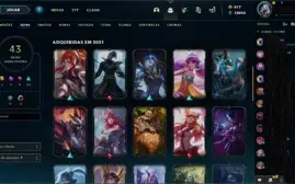 CONTA LEAGUE OF LEGENDS FERRO 2 617RP E 10KEA VARIAS SKINS