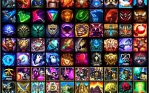 CONTA GOLD 4 - 129 CAMPEÕES 141 SKINS , 6 PÁGINASDE RUNAS