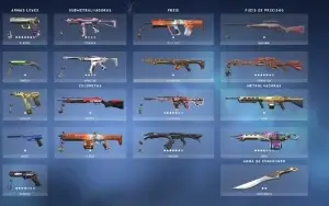 Conta De Valorant Com +- 800R$ Em Skins