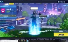 CONTA FORNITE 3 PASSES COMPLETOS, SKINs + 950 VB NA CONTA