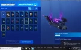 CONTA FORNITE 3 PASSES COMPLETOS, SKINs + 950 VB NA CONTA