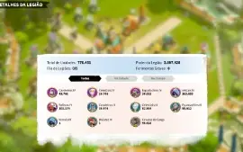 Conta Call of Dragons 10m de Poder