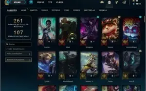 Conta Bronze 1 com 128 Champs e 143 Skins + 1 Prestigio
