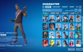 Conta Fortnite c/ Salve o Mundo Fundador (165 Skins)