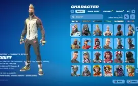 Conta Fortnite c/ Salve o Mundo Fundador (165 Skins)