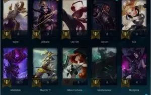 CONTA DE LOL DIAMANTE 2 DROPADA POR INATIVIDADE DO MESTRE