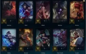 CONTA DE LOL DIAMANTE 2 DROPADA POR INATIVIDADE DO MESTRE