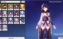 Shogun Raiden + Zhongli + Keqing