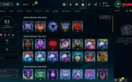 Conta league of legends plat 1 com mmr de mestre