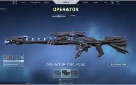 CONTA VALORANT - 1° Passe de batalha e Operator Ancifogo