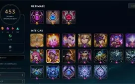 CONTA LOL E VAVA DE 2013 / FULL CHAMPS / MESTRE - 628 SKINS