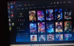 Conta LoL com várias skins lendárias