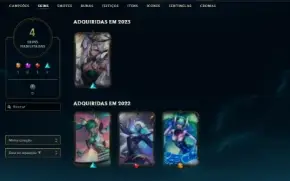Conta Smurf Unranked De LOL 100% Hand Level