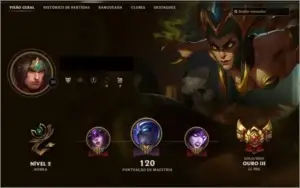Conta League Of Legends Gold III