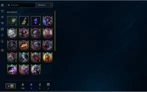 conta lvl 97 Platina na Season 7 Gold em 3 filas na Season 8