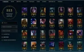 conta lvl 97 Platina na Season 7 Gold em 3 filas na Season 8