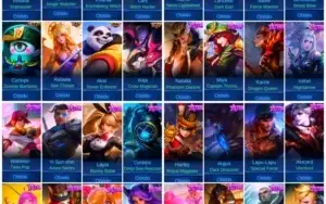 Conta Mobile Legends: Bang Bang ex: mítico II
