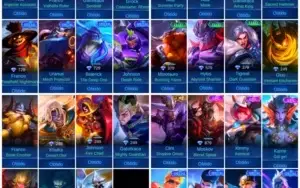 Conta Mobile Legends: Bang Bang ex: mítico II