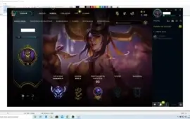 conta lol d4 70% winrate