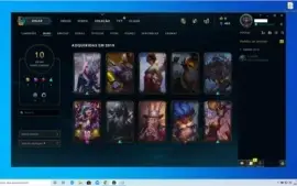 conta lol d4 70% winrate