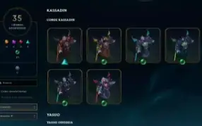 Conta LoL - 330 Skins - Level 245 - Full Champion