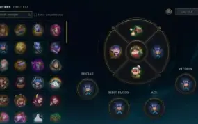 Conta LoL - 330 Skins - Level 245 - Full Champion