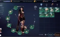 Mir4 Conta Maga lv 40 EU 54  Santuário Sagrado 3
