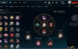 CONTA DE COLECIONADOR - LEAGUE OF LEGENDS