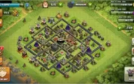 Vila clash of clans - cv9