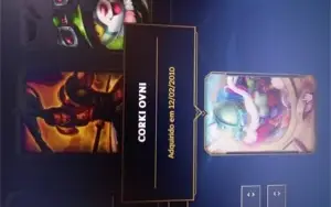 Conta LoL raríssima com três skins raras do beta
